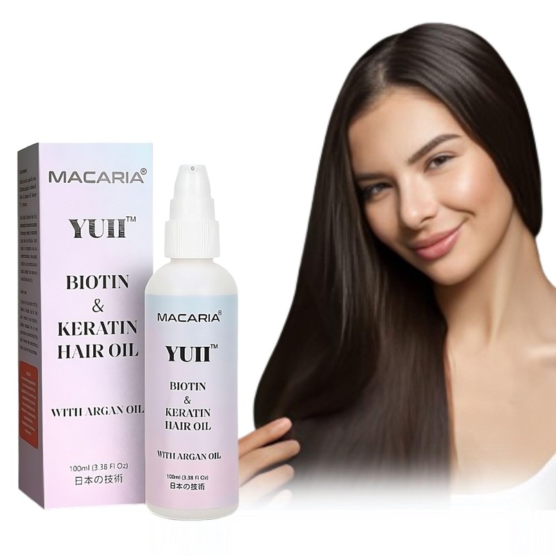 YUII Biotin Hair Oil For Thick & Full Biotin &