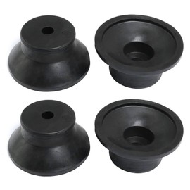 ZZLZX 4PCS 3D Printer Feet, Air Compressor Rubber Feet, Replacement Foot Pad, Shock Absorption Rubber Cushion for Vacuum Pump Oil-Free Small Air Compressor Accessories