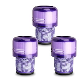 3 Pack V11 Vacuum Filters Replacement Fit for V11 Animal Torque Drive Complete V15 Detect Cordless Vacuum Cleaner, Compare to Part 970013-02