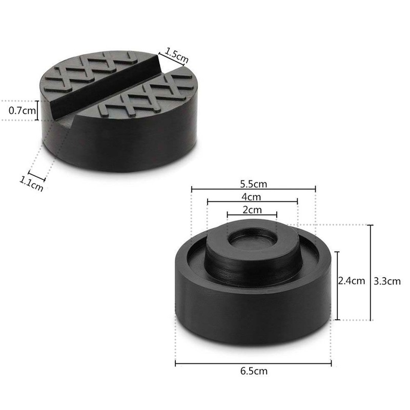 Yunpo tech Jack Pads Universal Trolley Floor Rubber Jack Disk