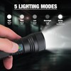 ULTRAFIRE 1500 Lumens Rechargeable Flashlight, Ultra-Bright, Zoomable & Magnetic, 5