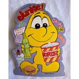 Vintage Happy Moodie Diecut Decoration Standee - 1983 - Old Store Stock