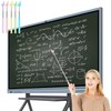 Quasarion Instruction Stick, Teacher Pointer, Set of 5, Extendable, Directional