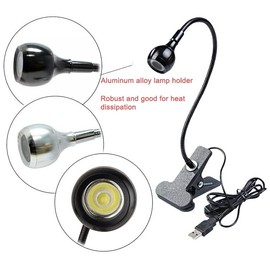 Secador de uñas USB de 3 W UV LED para uñas de gel, lámpara de secado de pegamento ultravioleta para teléfono con clip, interruptor y adaptador de corriente estadounidense, lámpara NAI para arte de uñas, color plateado