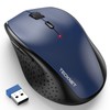 TECKNET Kabellose Maus, 4800 DPI 2.4G Funkmaus mit USB Empfänger,
