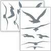 Wandkind Bird Protection and Window Protection - 12 Stickers -