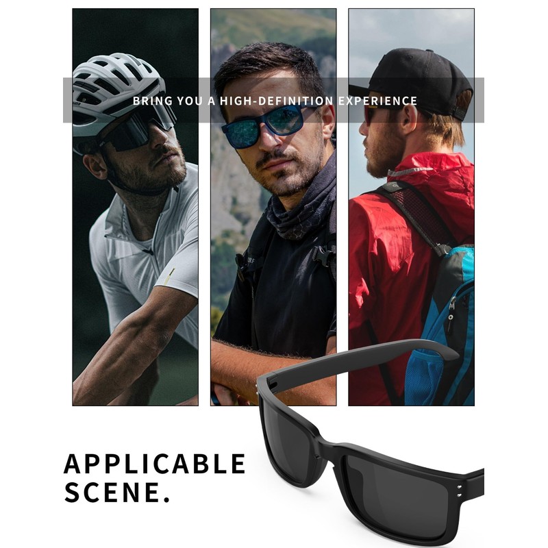 Combine8 Ploarized Replacement Lenses for Oakley Half Jacket 2.0 XL