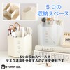 RYOHIN Lab. Pen Holder, 360 Degree Rotation, Large Capacity, Pen