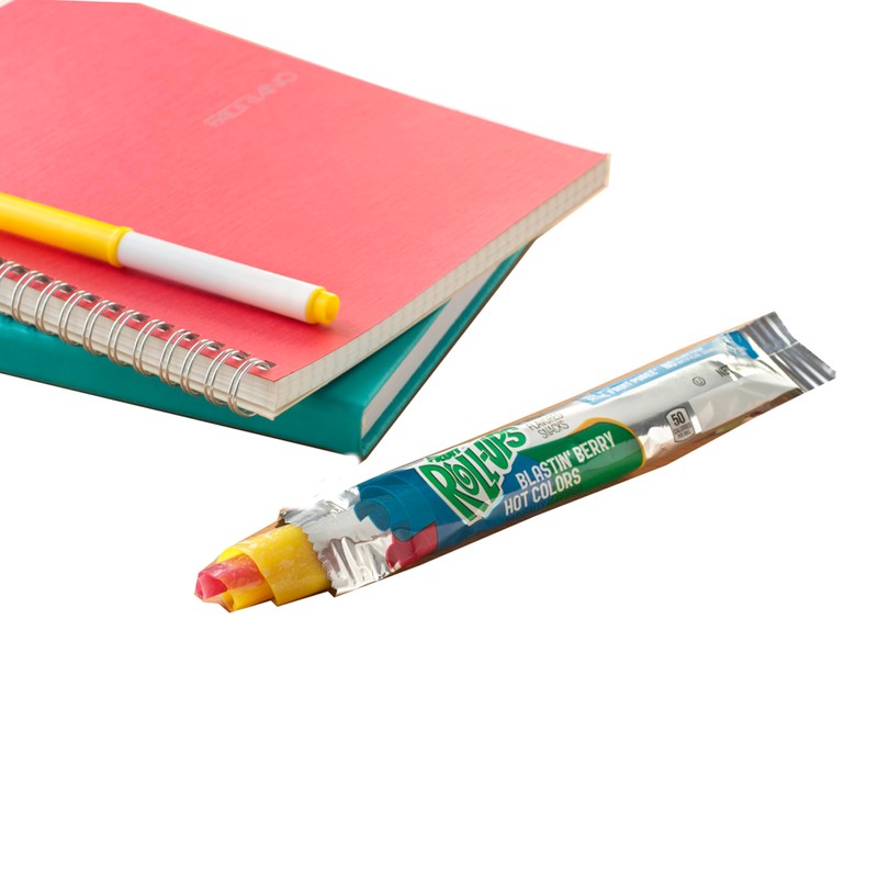 Betty Crocker Fruit Roll Ups, Blastin' Berry Hot Colors, 0.5