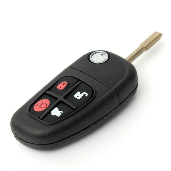 KaTur 1Pcs 4 Buttons 433Mhz Remote Control Car Key Shell