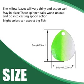 Fishing Lure Making Kits,JSHANMEI Fishing Accessories Spinner Blade Walleye Rig Crawler Harnes Spinner Blades Rig Floats Clevises Beads Fishing Hooks 50PCS