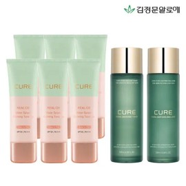 Kim Jeong-moon Aloe (Hyundai Home Shopping) [Kim Jeong-moon Aloe] Cure Aloe Tone-up Cream Mania Composition / (현대홈쇼핑) [김정문알로에] 큐어 알로에 톤업 크림 매니아구성