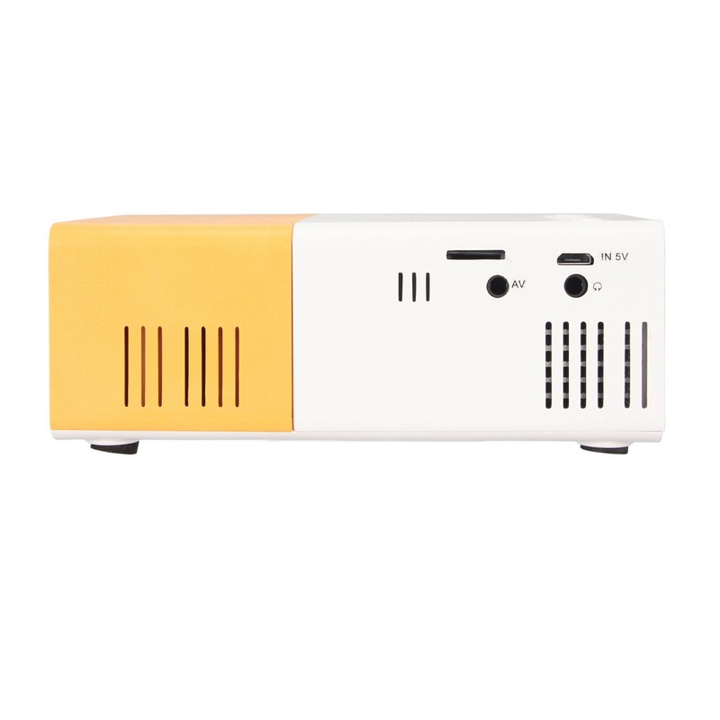 Mini Projector TFT LCD 1080P Support AV VGA HD USB