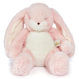 BUNNIES BY THE BAY Little Nibble Teddy Bear Bunny | Super Soft and Baby Safe Newborn Toys with Embroidered Features | 30cm Tall | Baby Soft for Your New Born Baby