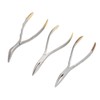 3pcs Dental Residual Teeth Fragments Extraction Pliers Stainless Steel Residual