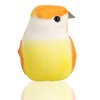 com-four® 24 x Decorative Birds, Artificial Birds in 5 Colourful