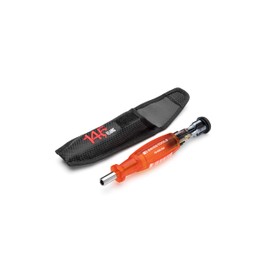 PB Swiss Tools Bit Holder Screwdriver Anniversary Set PB 6464 - Limited Edition | 100% Swiss Made | Screwdriver with Bits in the Handle Including Bag Slot Size 2/3/4 PH1/PH2 T10/T15/T20