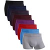 youlehe Men's Underwear Soft Rayon Boxer Briefs Stretch Trunks Pack