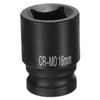sourcing map 4 Point Square Socket 1/2" Drive 16mm Metric