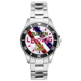 KIESENBERG Leipzig Gift Item Idea Fan Watch 6265, Bracelet