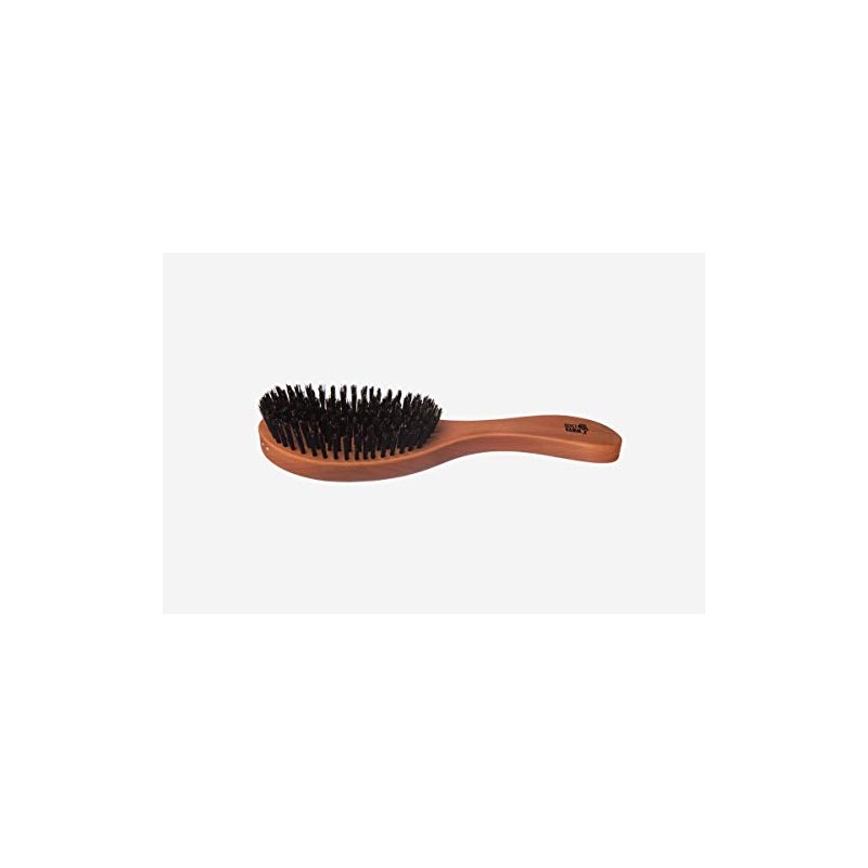 Kost Long Hair Comb Oval Pear Wood 7 Rows