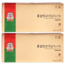 CheongKwanJang Red Ginseng Jingo Daily Stick 2 Boxes 30 Packets Shopping Bag / 정관장 홍삼진고 데일리스틱 2박스 30포 쇼핑백