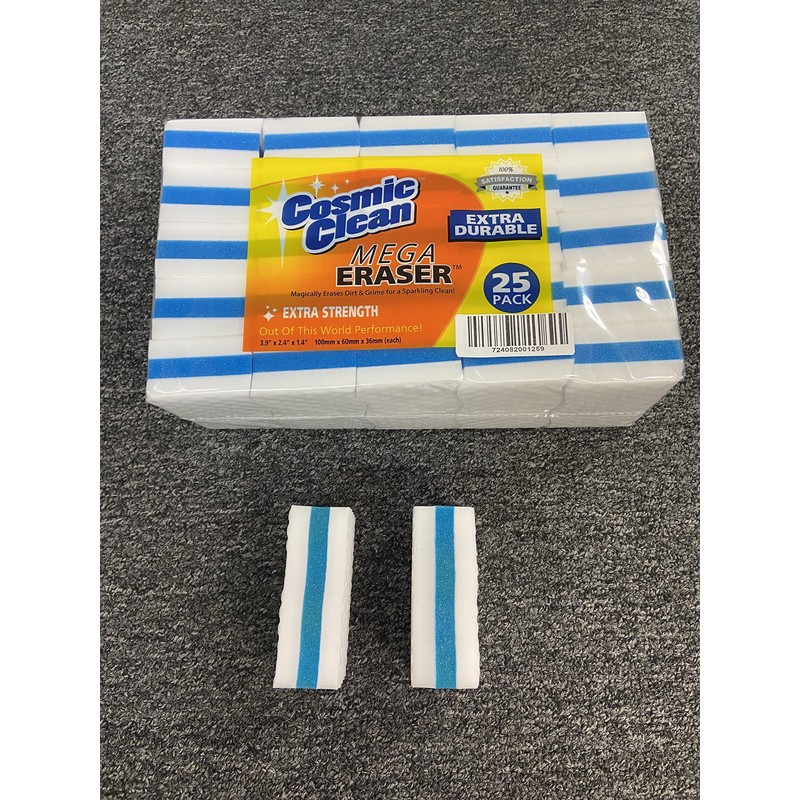 Cosmic Clean Mega Eraser Durable Melamine Sponge