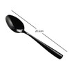 Neadas Black Stainless Steel Table Spoons - Stainless Steel Spoons