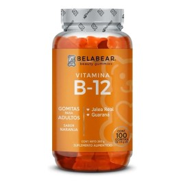 Belabear Vitamina B12 Jalea Real Guaraná 100 Gomitas Dlc Bb2