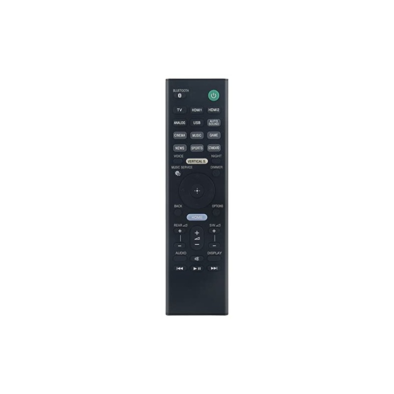 RMT-AH400U Replaced Remote Control for Sony AV System HT-Z9F HTZ9F