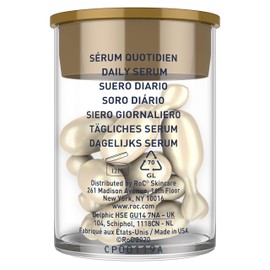 RoC Retinol Correxion Line Smoothing Night Serum Capsules, Daily Anti-Aging Skin Care Treatment, 10 Count