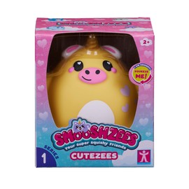 Smooshzees Cutezees Buttercup, Yellow Unicow, Collectable Characters, Supersoft, Cuddly and Squishy!