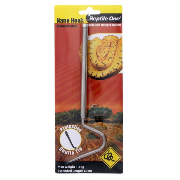 Snake Hook Nano Extendable 20-60cm Reptile One Handle Snakes Correctly
