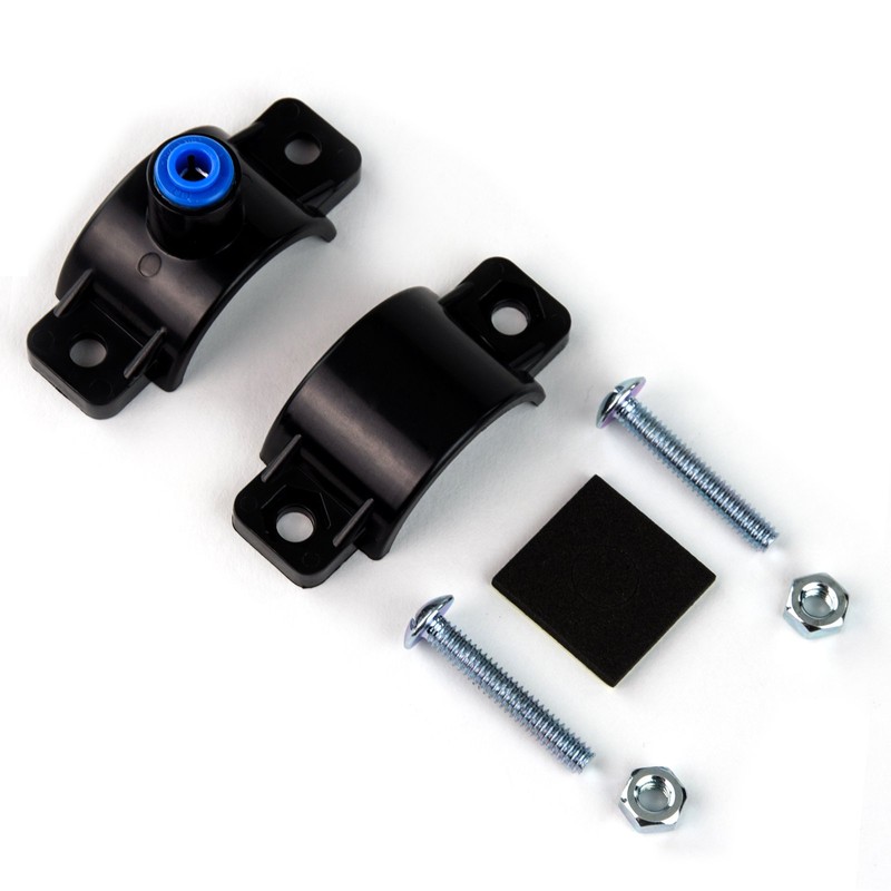 iSpring ADS1K Drain Saddle Valve Clamp with 1/4" Quick Connect