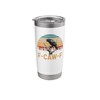 Black Crow F-Caw-F Funny Black Bird Stainless Steel Insulated Tumbler