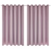 Deconovo Deconovo Super Soft Solid Thermal Insulated Blackout Curtains, 90"