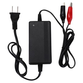 SLA Battery Charger, 1.2A Charger for 12V Valve-Controlled Maintenance-Free Lead-Acid Batteries, with Short Circuit Protection