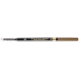 L'Oréal Paris Maquillaje Delineador de cejas impermeable Lápiz de cejas, lápiz mecánico ultrafino, dibuja pequeños pelos de cejas y rellena en áreas escasas y con huecos, Castaño, 2 unidades