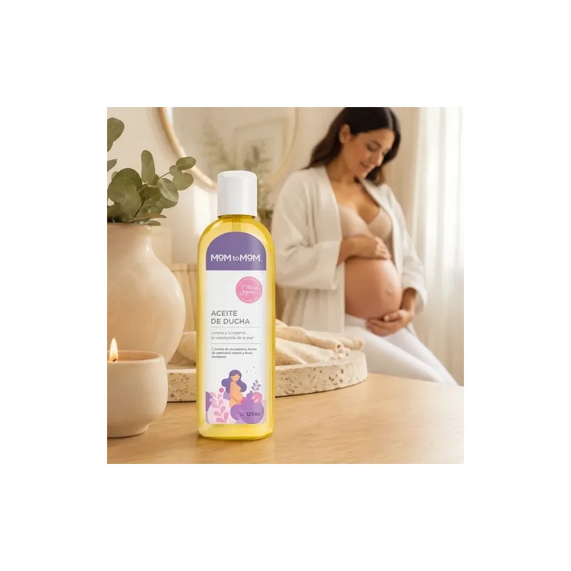 Mom To Mom Aceite De Ducha -125ml - Aceite Para