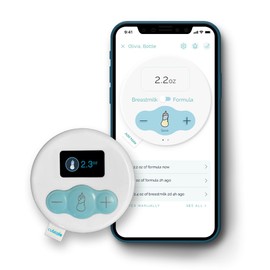 Smart Milk Tracker - Bottle Cub: On-The-Spot One-Press Baby Care Logger, Reminders, Notifications, Routines, Multiple Caregivers, Pediatrician & Expert Support