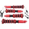 Set of 4 Coilover Spring & Shock Assembly Adjustable Replacement