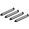 SilverStone SST-Aeroslots-BP - Vented PCI Slot Cover Plate, 4 Pack,
