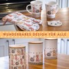 SPOTTED DOG GIFT COMPANY - Kaffeetasse mit Katzen-Motiven - Geschenk