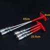 Spark Plug Wrench BE-TOOL Spark Plug Extractor T-Handle Universal Joint
