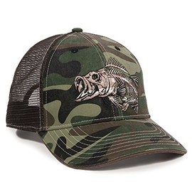 Outdoor Cap Standard BON-022 Generic Camo/Brown, One Size Fits