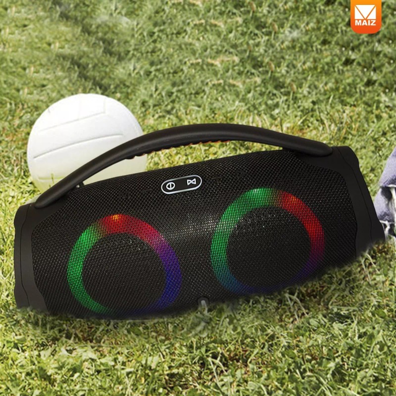 Maíz Bocina Bluetooth Recargable Usb Inalambrica Luz Led Portatil