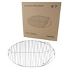 Skyflame Charkettle Stainless Steel Hinged Cooking Grate with Handles, Compatible
