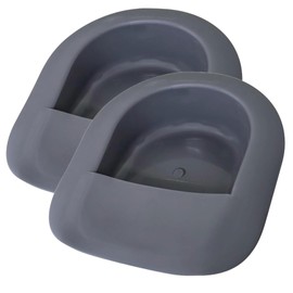 Heavy Duty Fracture Bariatric Bedpan – Large Smooth Bed Pan – Portable and Easy to Clean - for Bed-Bound/Bedridden Patient for Women and Men (2)