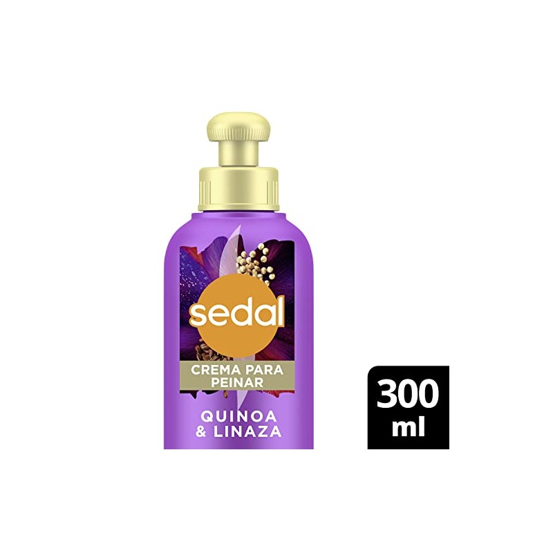 Sedal Crema para Peinar Quinoa y Linaza 300 ml