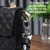 AUNVITO 8 Ball Dice Charm Keychain - Cute Bag Purse